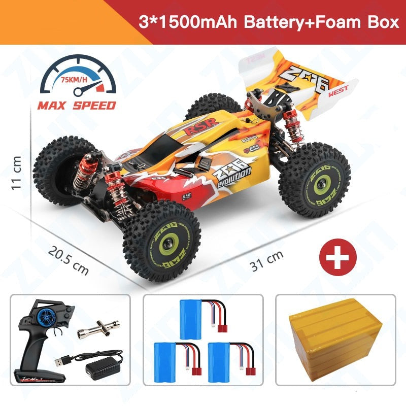 RC buggy 75 km/h - több változatban