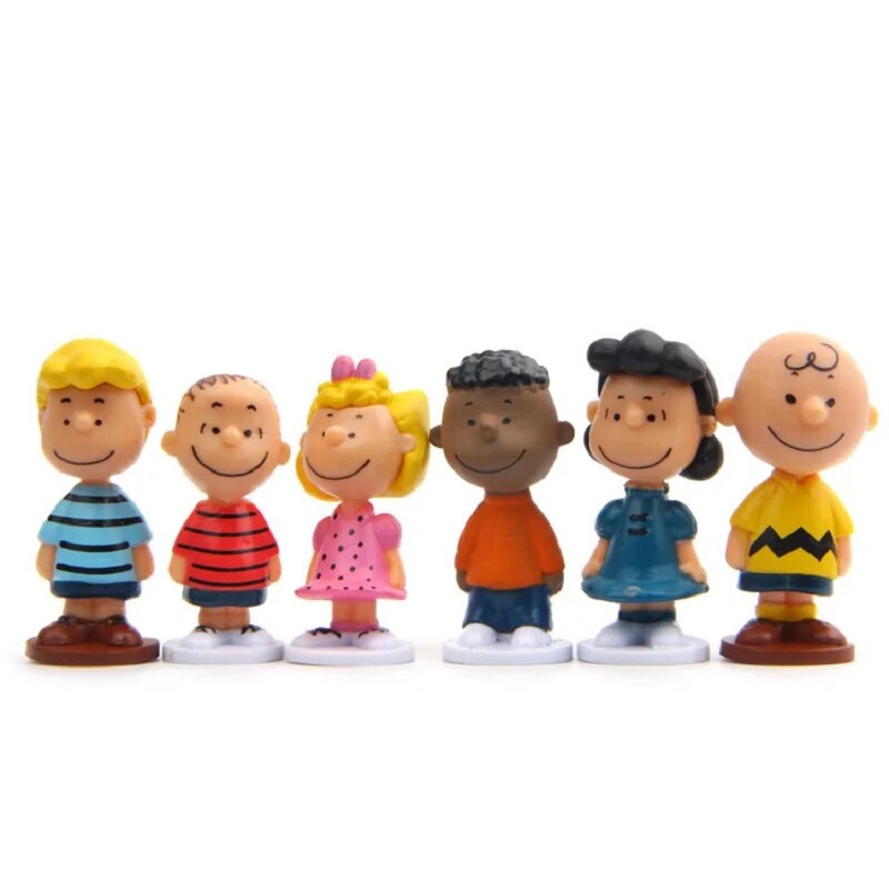Snoopy figurák - 12 db