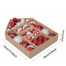 Nagy karácsonyi dekorációs készlet 70 db - több változatban