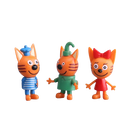 Figurák Három cica - 5 db