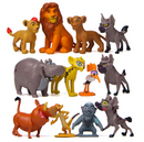 Oroszlánkirály Figurák - 12 db