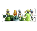 Plants vs Zombies Figurák - 10 db