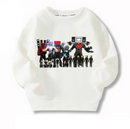 Gyerek pulóver kapucni nélkül Skibidi Toilet - több változatban