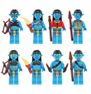 Avatar figurák Lego-hoz - 8 db