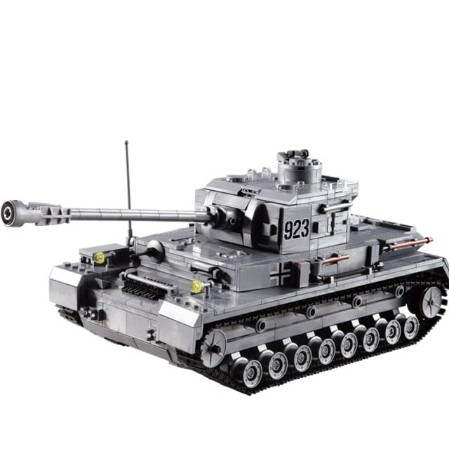 Katonai tank építőkészlet