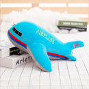 Plüss repülőgép - kék - több méretben