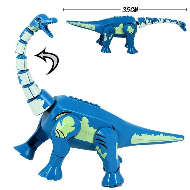 Jurassic world Dinoszaurusz Brontoszaurusz Figura Lego-hoz - 35 cm