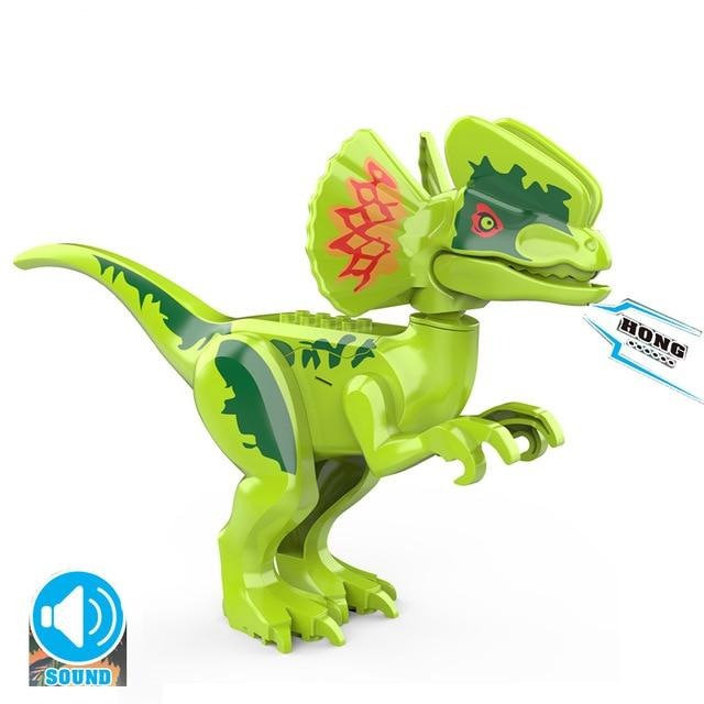 Jurassic world Dilophosaurus Figura Lego-hoz - 23 cm