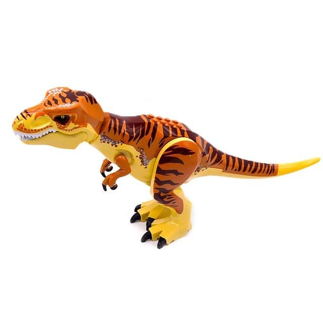 Jurassic world Dinoszaurusz Tyrannosaurus Rex Figura Lego-hoz - 28 cm