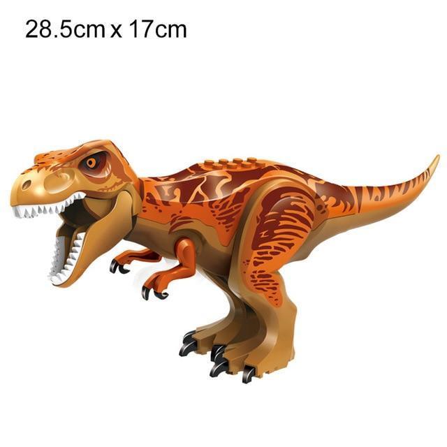 Jurassic world Dinoszaurusz Tyrannosaurus Rex Figura Lego-hoz - 29 cm