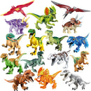 Jurassic world dínó figurák Lego-hoz - 16 db