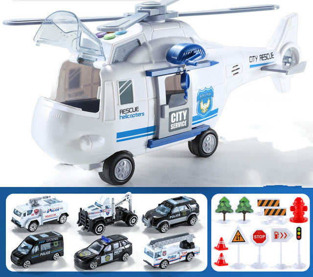 Helikopter autókkal - több változatban