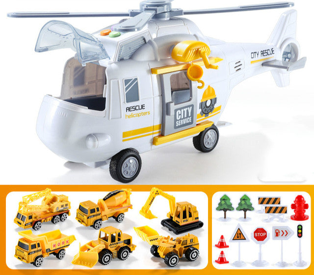 Helikopter autókkal - több változatban