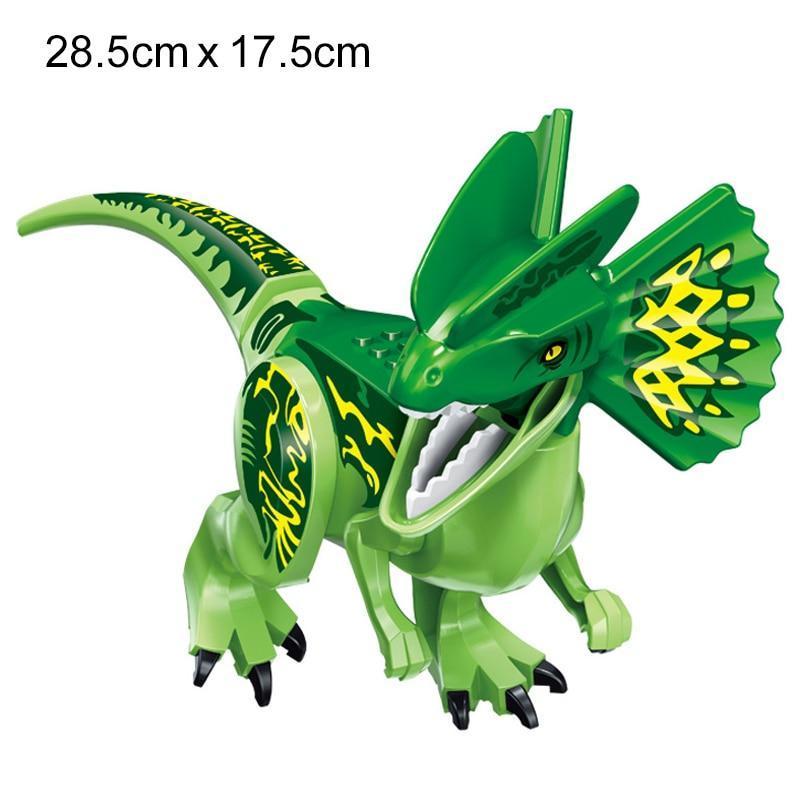 Jurassic world Dilophosaurus Figura Lego-hoz - 28 cm