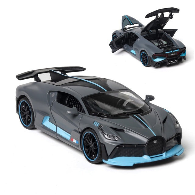 Fekete Bugatti Veyron Divo