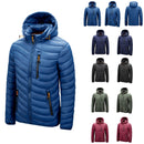 Férfi steppelt kabát - több színben