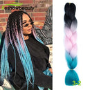 Többszínű kanekalon haj fonatokon - több színben