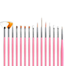 Gél és akril köröm ecsetkészlet - több változatban