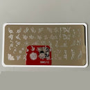 Acél sablonok körömdíszítéshez - több változatban