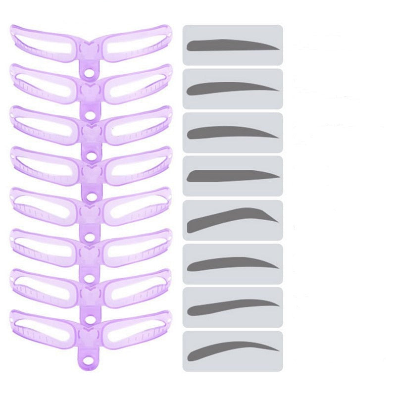 Szemöldök sablon készlet