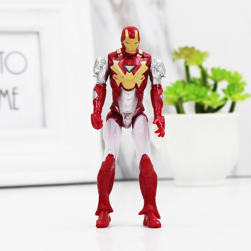 Marvel és DC Comics Szuperhős Figurák - 4 db