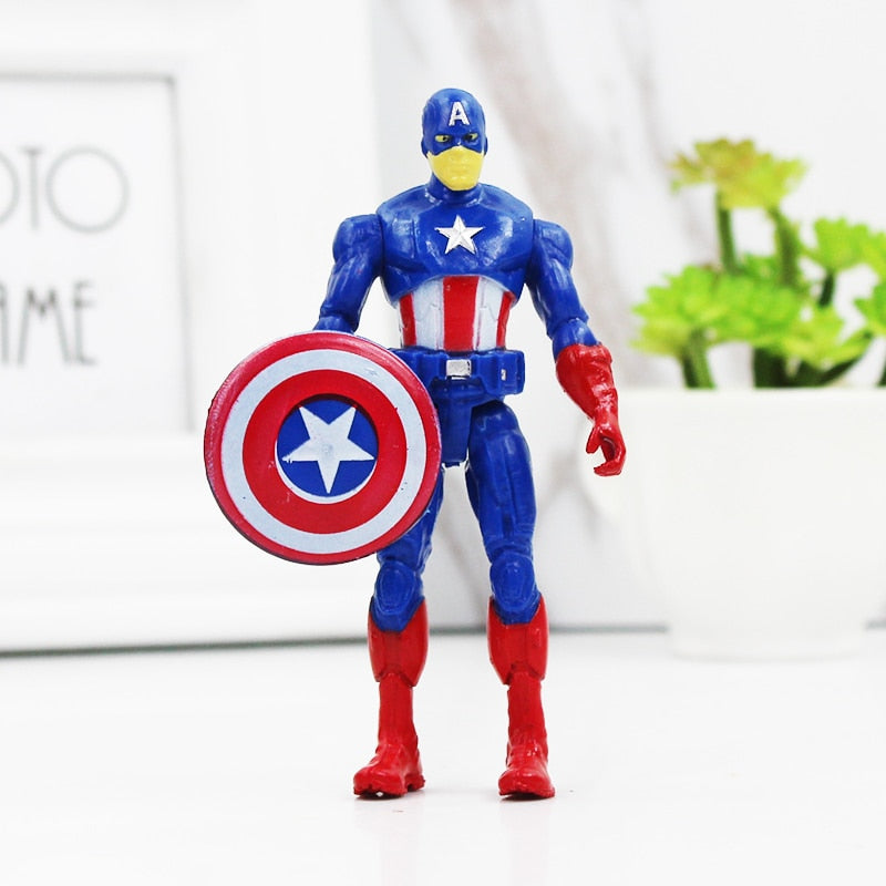 Marvel és DC Comics Szuperhős Figurák - 4 db