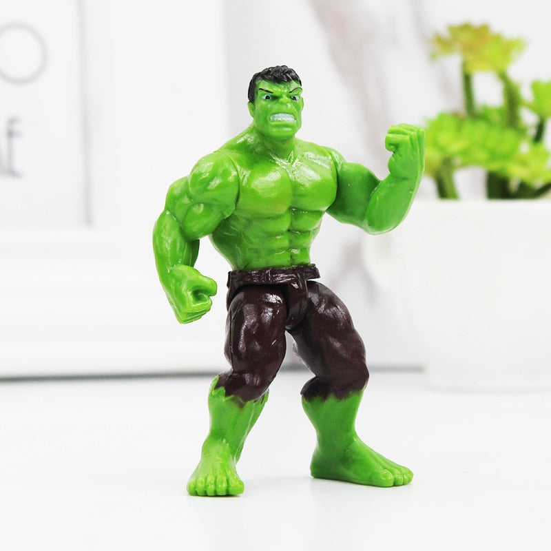 Marvel és DC Comics Szuperhős Figurák - 4 db