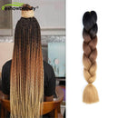 Többszínű kanekalon haj fonatokon - több színben