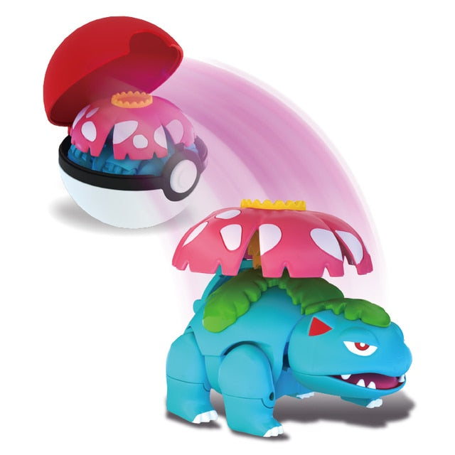 Pokémon Figura és Pokeball - Venusaur