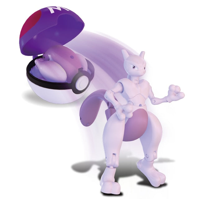 Pokémon Figura és Pokeball - Mewtwo