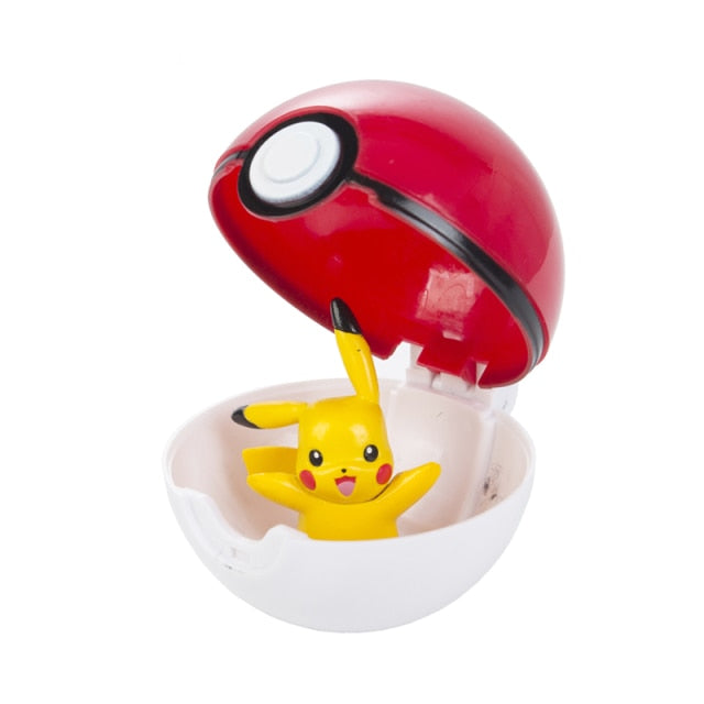 Pokémon Figura és Pokeball - Pikachu