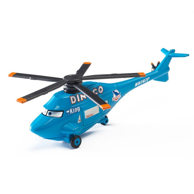 Gyermek helikopter King Aircraft - Verdák 3