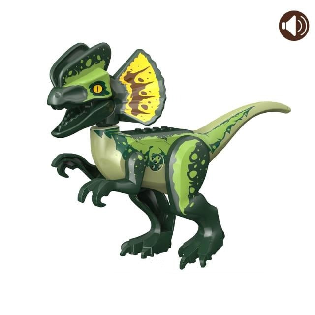 Jurassic park Dilophosaurus Figura Lego-hoz - 24 cm