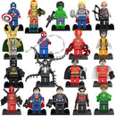 Marvel Szuperhős Figurák Lego-hoz - 18 db