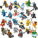 Ninja Figurák Lego-hoz - 24 db