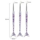 Körömkefe készlet - 3 db