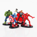 Marvel és DC Comics Szuperhős Figurák - 4 db