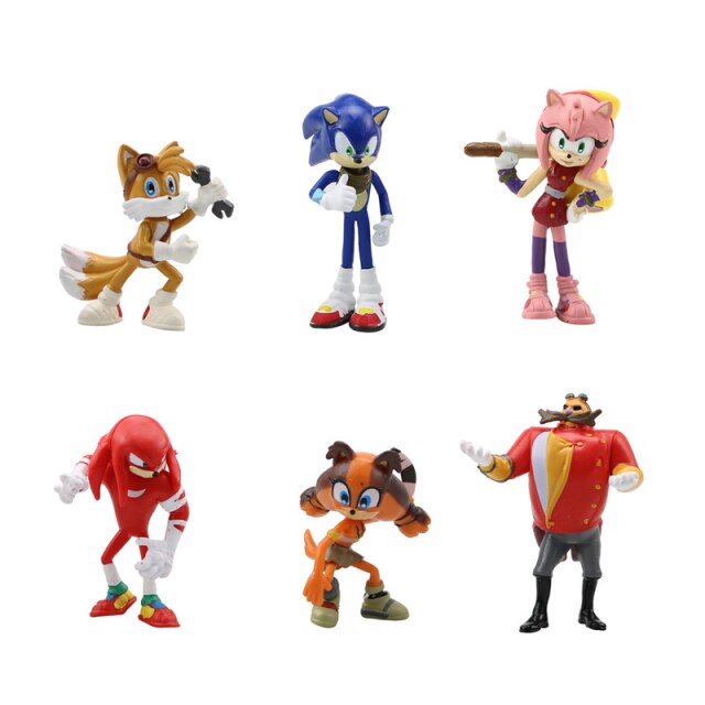 Sonic Figurák - 6 db