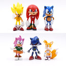 Sonic Figurák - 6 db