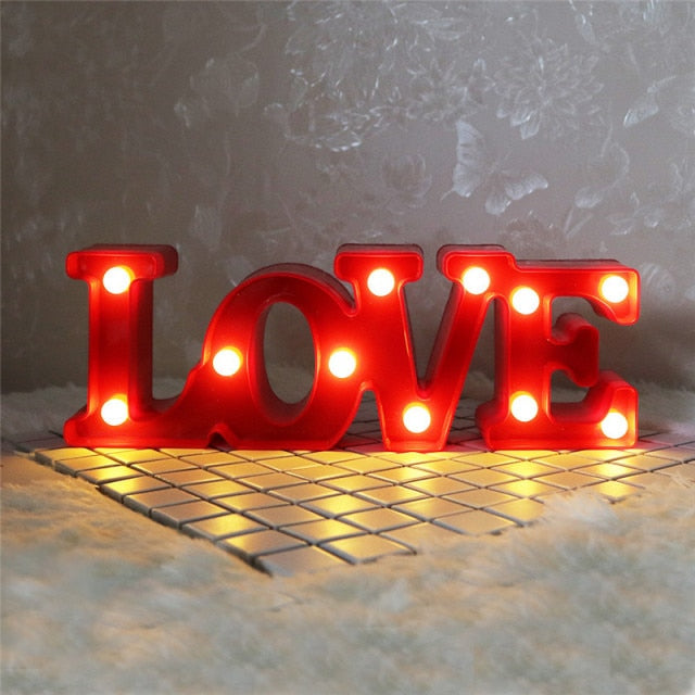 LED love lámpa - több változatban