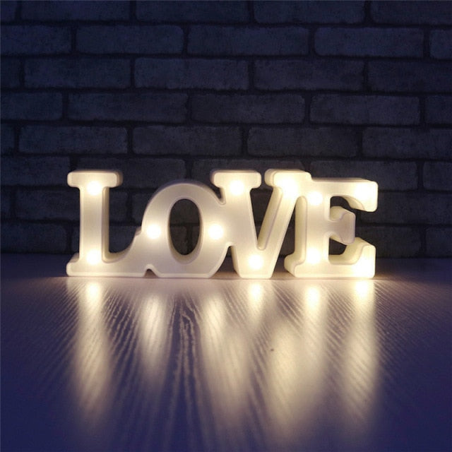 LED love lámpa - több változatban