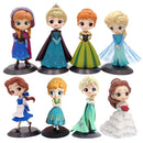 Hercegnő Figurák - 8 db