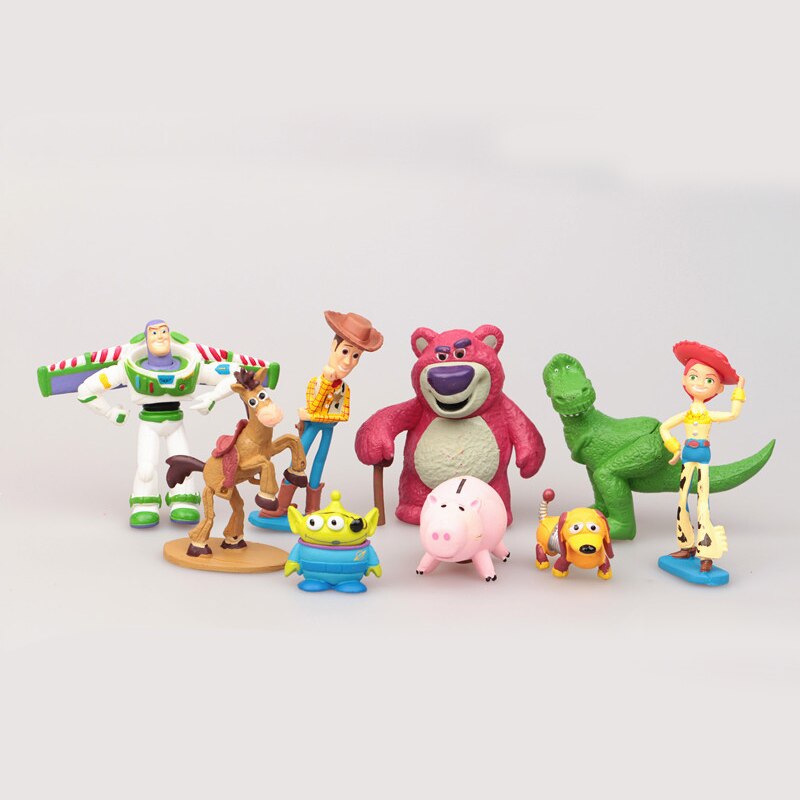 Toy Story Figurák - 9 db