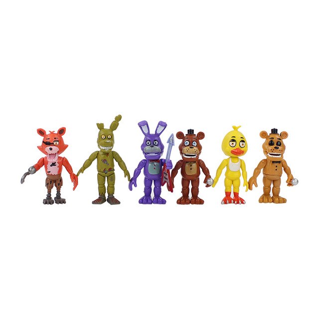 Five Nights at Freddy's Figurák - 6 db