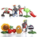 Plants vs Zombies Figurák - 10 db