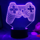 Lámpa 3D illúzióval - PS3 vezérlő