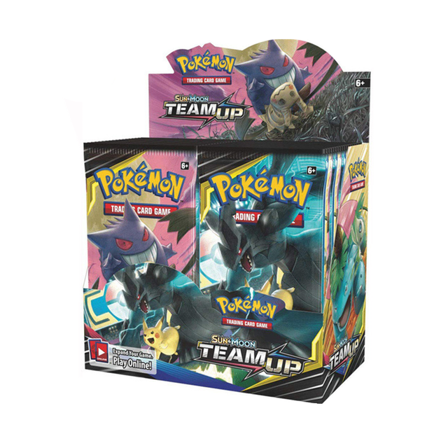 Pokémon Team Up kártya box - 324 db