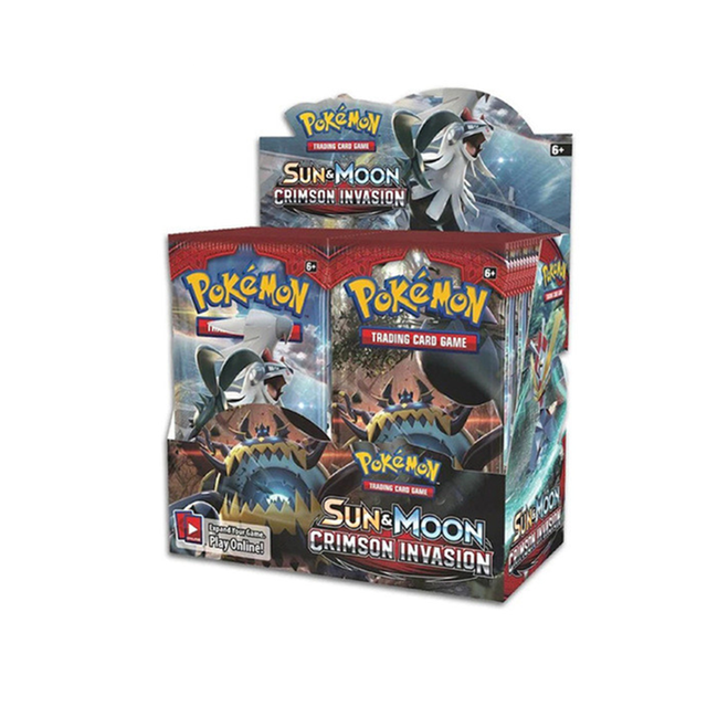 Pokémon Crimson Invasion kártya box - 324 db