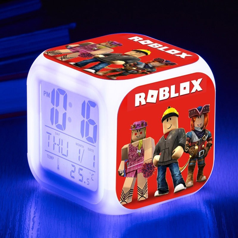 LED ébresztőóra Roblox - több változatban