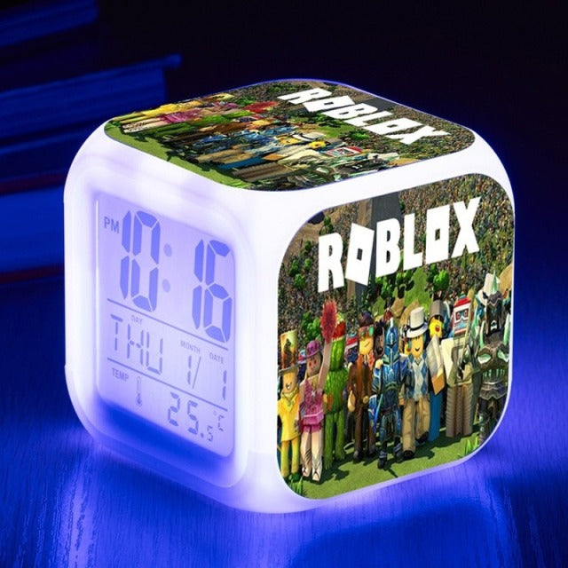 LED ébresztőóra Roblox - több változatban